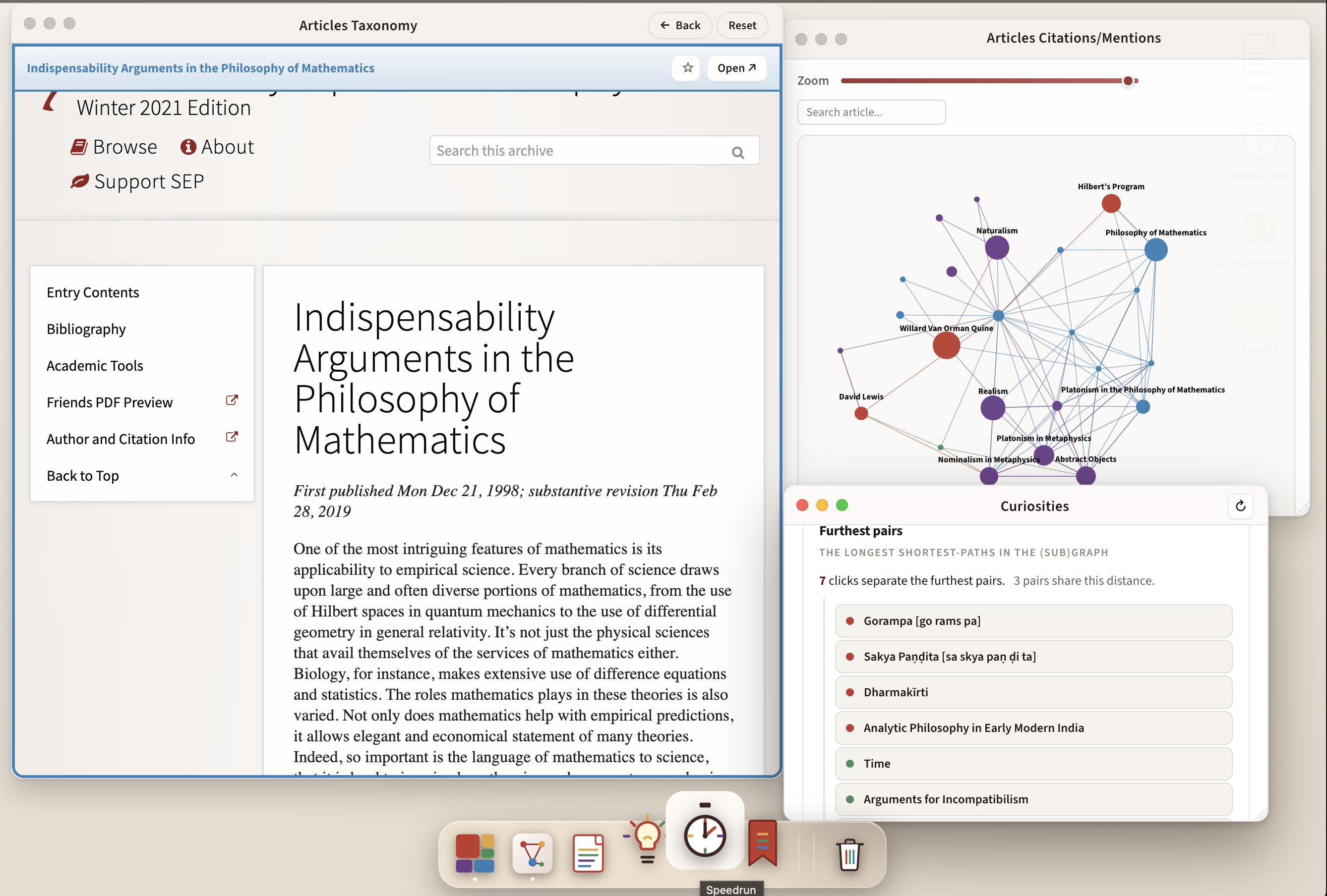 Stanford Encyclopedia of Philosophy Navigator · 3